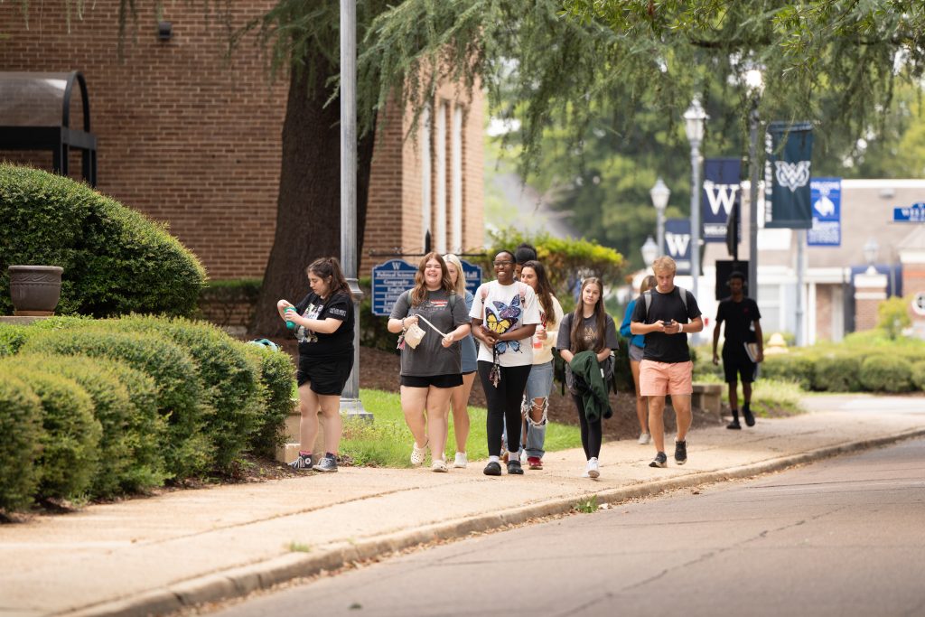 Students on Campus